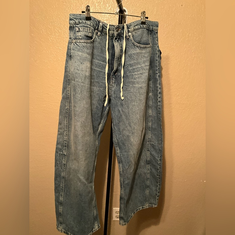 Good American- Good Extreme Barrel Wide Jeans